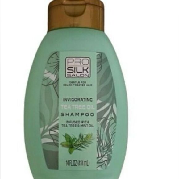 🛍️ Pro Silk Salon Invigorating Tea tree Oil Shampoo + Conditioner 14FLOZ - Picture 5 of 8